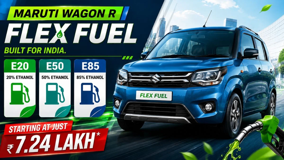 Wagon R Flex Fuel Launched
