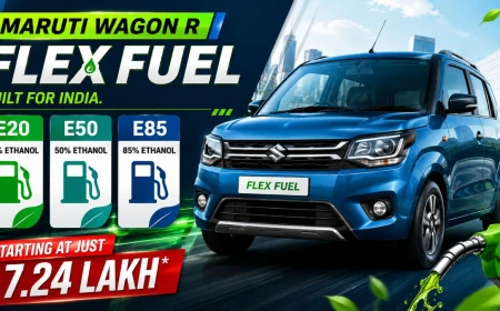 Wagon R Flex Fuel Launched